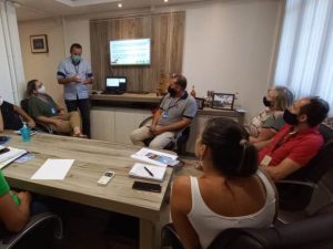 Read more about the article Projeto Cultivando Água Bacia do Rio Piçarras é apresentado a equipe da Prefeitura Balneário de Piçarras