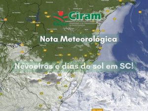 Read more about the article Nevoeiros e dias de sol em SC!