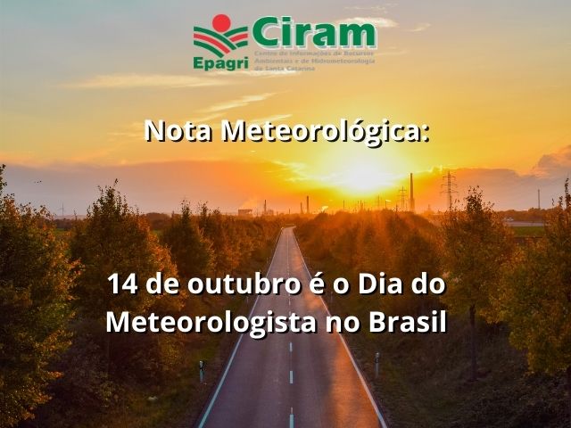 Leia mais sobre o artigo 14 de outubro é o Dia do Meteorologista no Brasil