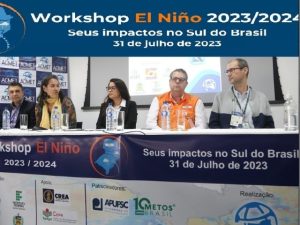 Leia mais sobre o artigo Epagri, ACMET e Defesa Civil participaram de workshop sobre o El Niño 2023/2024