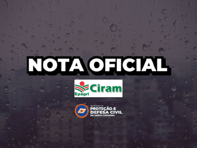 Leia mais sobre o artigo Nota oficial: Secretaria da Proteção e Defesa Civil e EPAGRI explicam volume de chuva acima da média no Litoral Catarinense