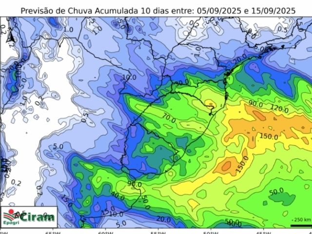 Leia mais sobre o artigo Frentes frias marcam a primeira quinzena de setembro em SC