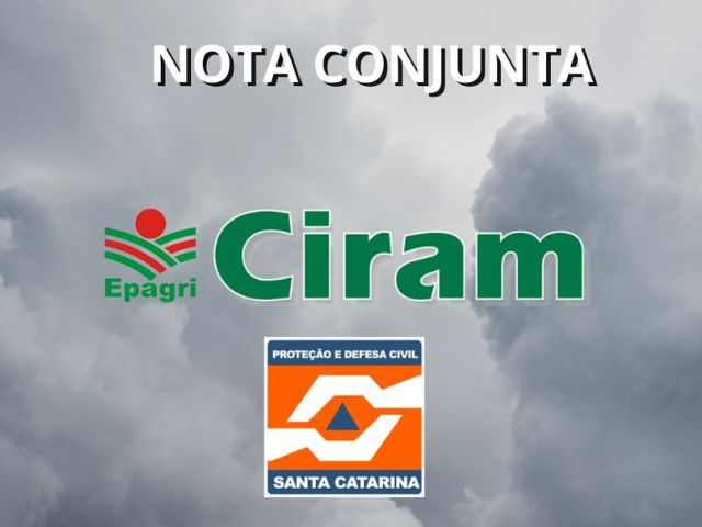Leia mais sobre o artigo Nota Meteorológica Conjunta EPAGRI e SDC/SC 14/02 – Dias de Carnaval serão de tempo instável em SC