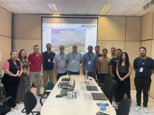 Leia mais sobre o artigo Epagri realiza treinamento sobre o uso dos Programas HidroChuvas e HidroVazão