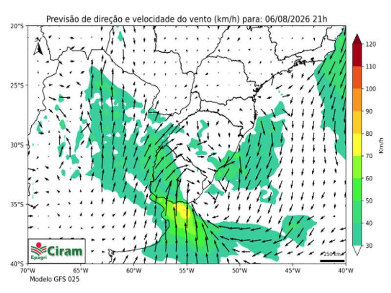 Leia mais sobre o artigo Frente fria traz chuva e temporais para SC. 